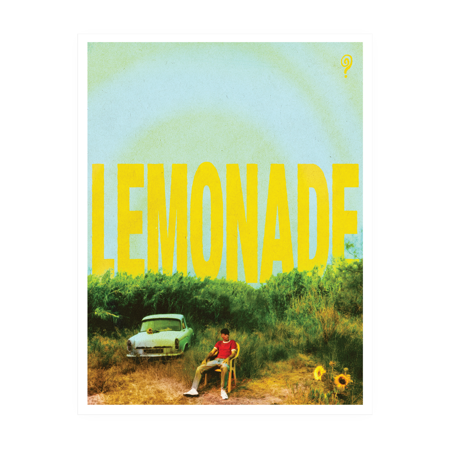 Litho print with Lemonade photo image