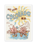 HDWGH? Red Rocks, Colorado | Litho