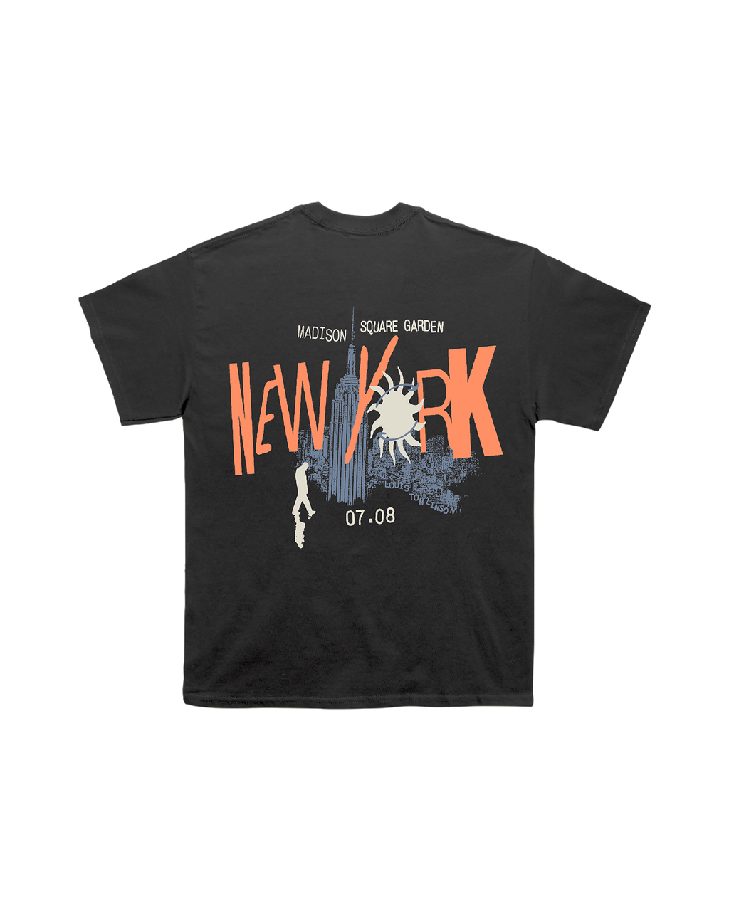 HDWGH? MSG, NEW YORK | Black T-Shirt
