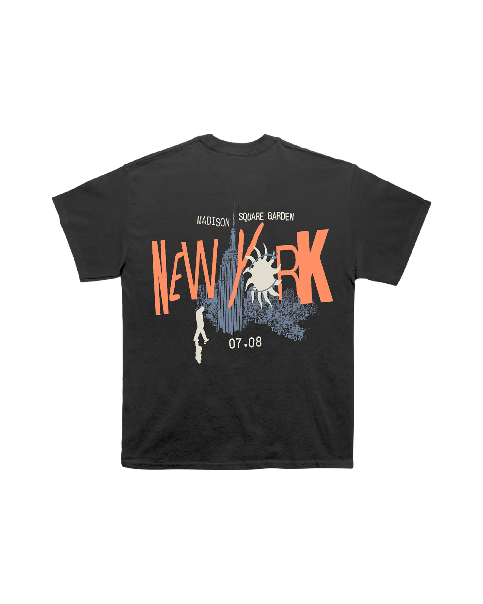 HDWGH? MSG, NEW YORK | Black T-Shirt