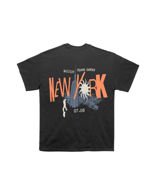 HDWGH? MSG, NEW YORK | Black T-Shirt