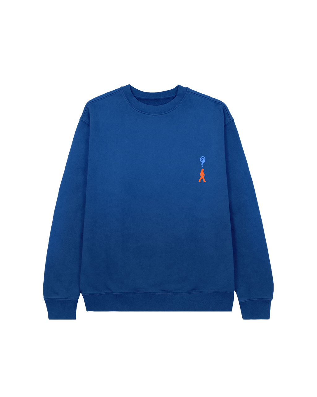 HDWGH? MSG, NEW YORK | Royal Blue Crewneck