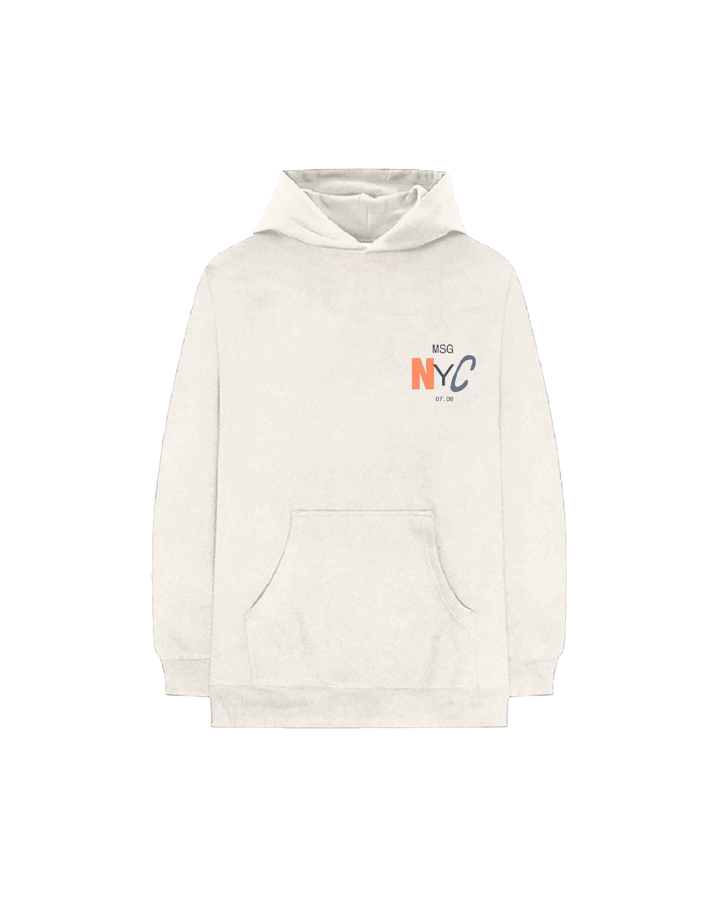 HDWGH? MSG, NEW YORK | Ivory Hoodie