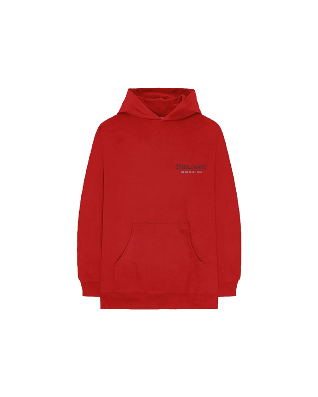 HDWGH? Red Rocks, Colorado | Red Hoodie