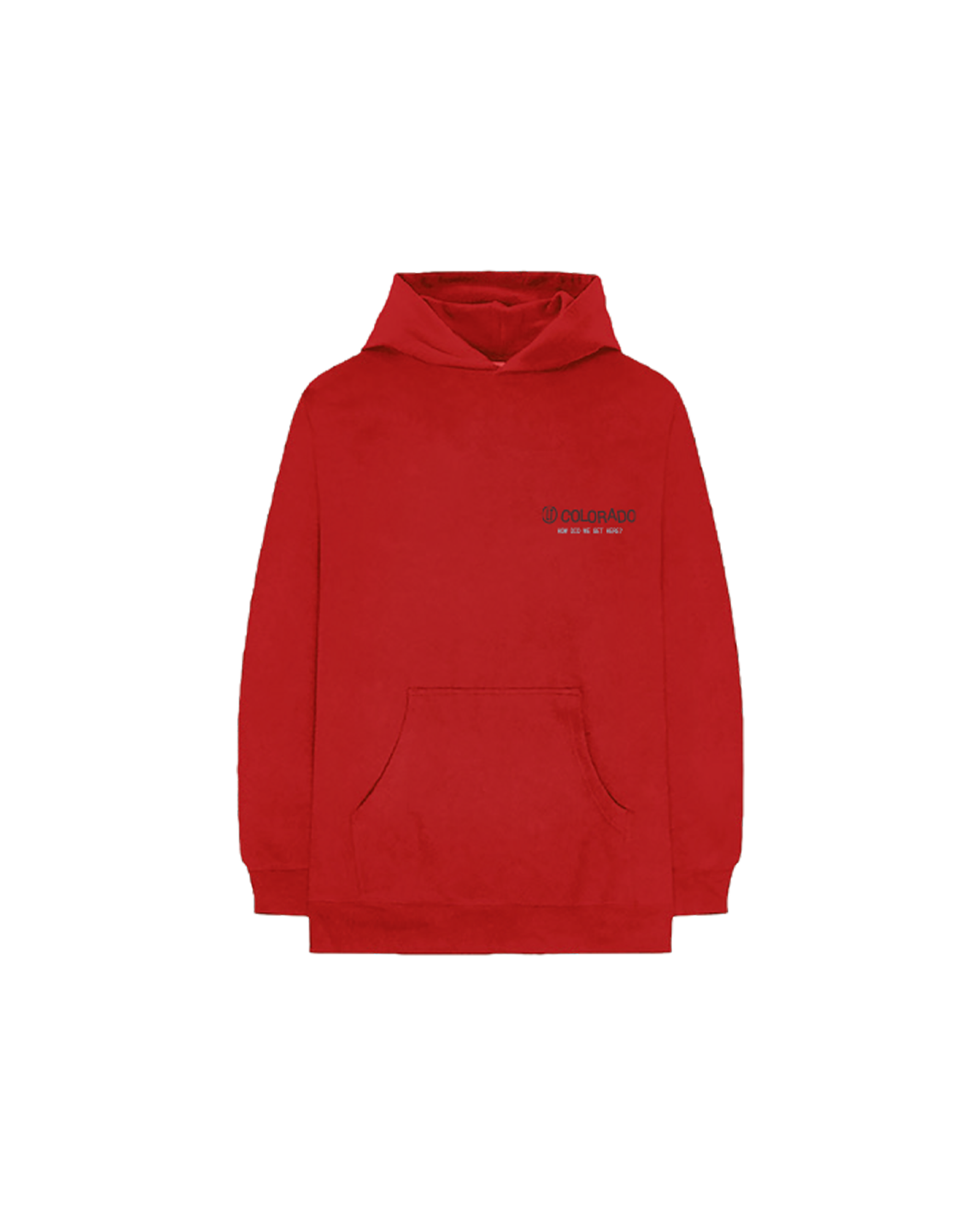 HDWGH? Red Rocks, Colorado | Red Hoodie