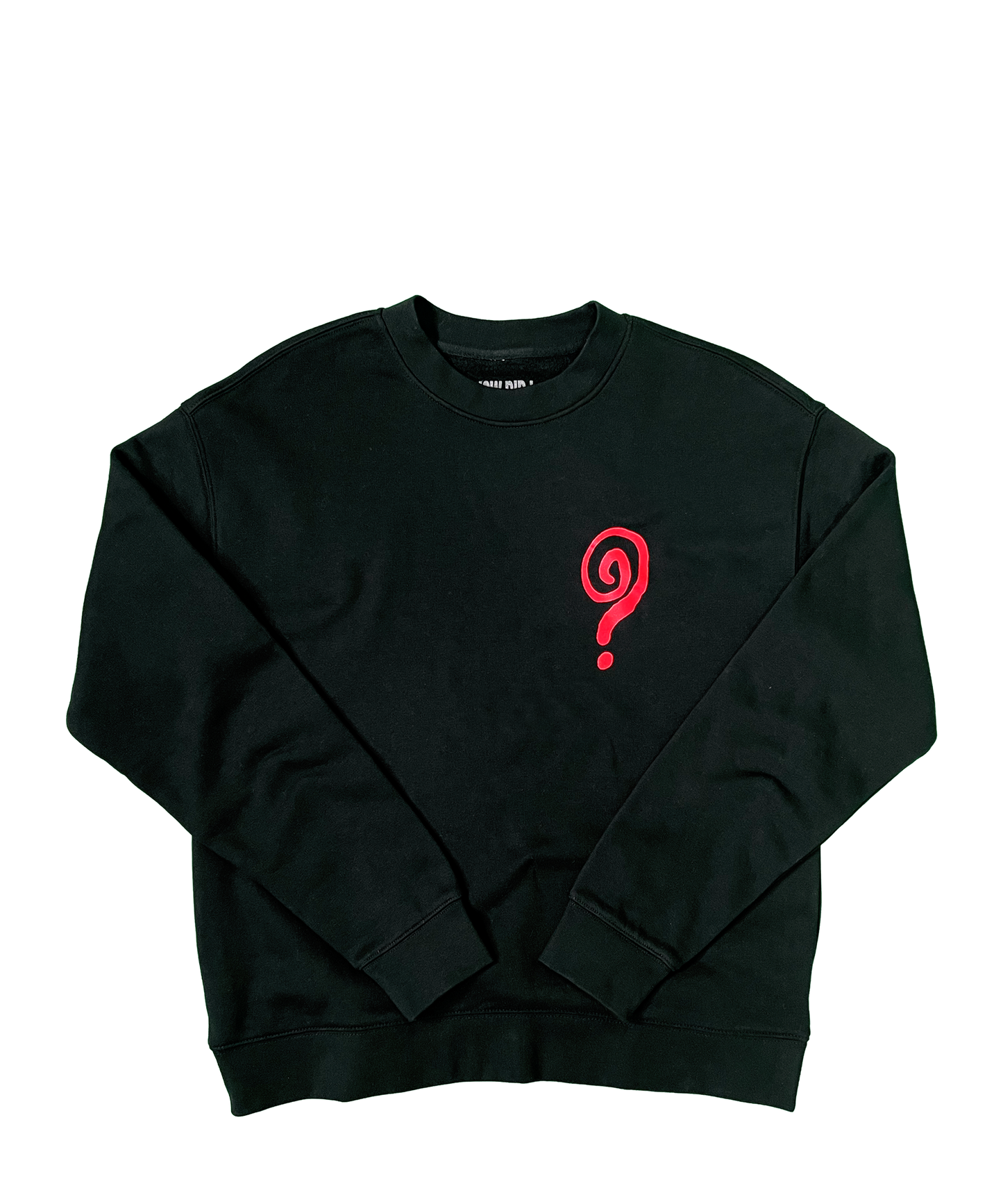 How Did I Get Here? | Black Crewneck