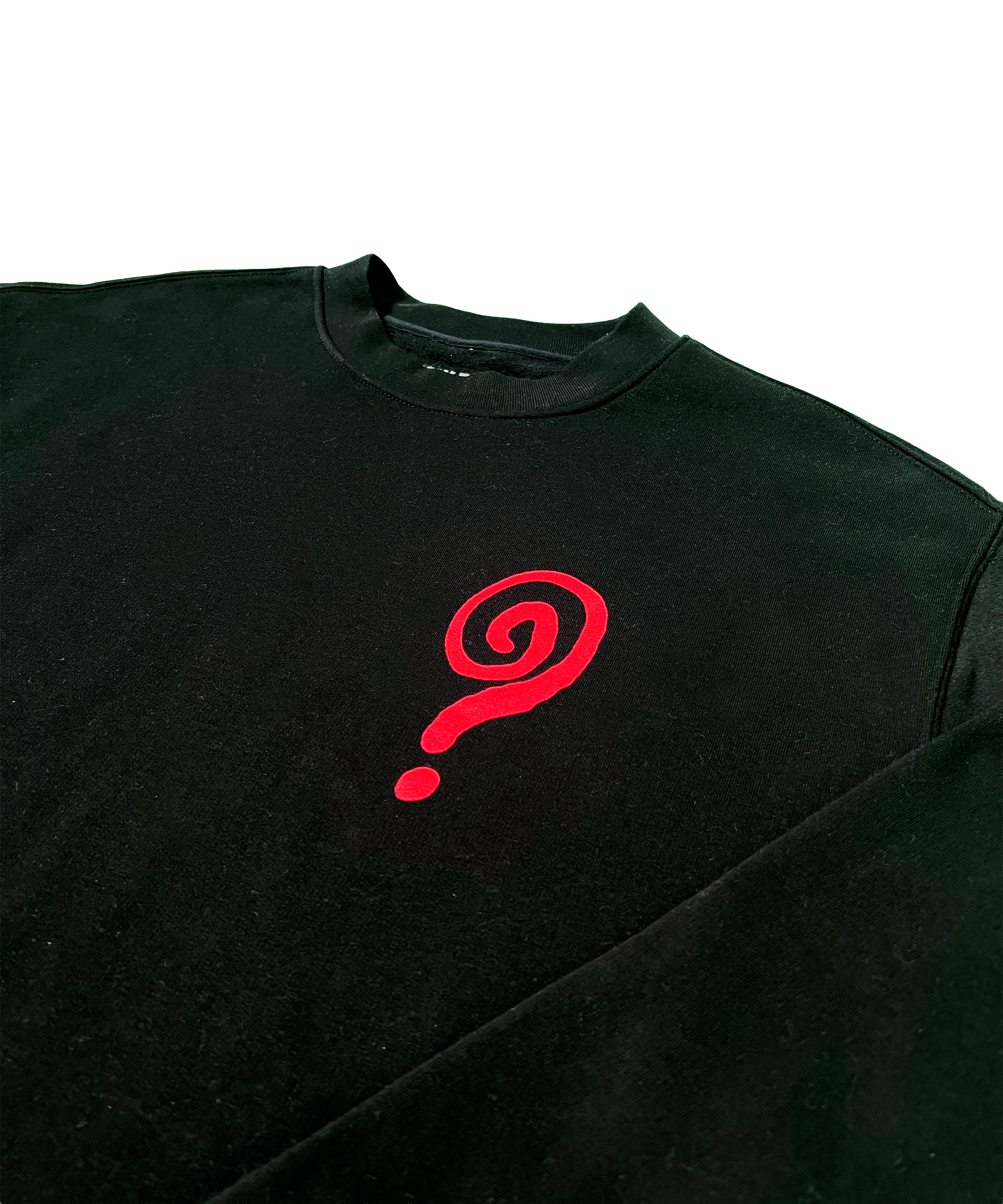 How Did I Get Here? | Black Crewneck