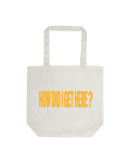 How Did We Get Here? Tour | Natural Tote Bag