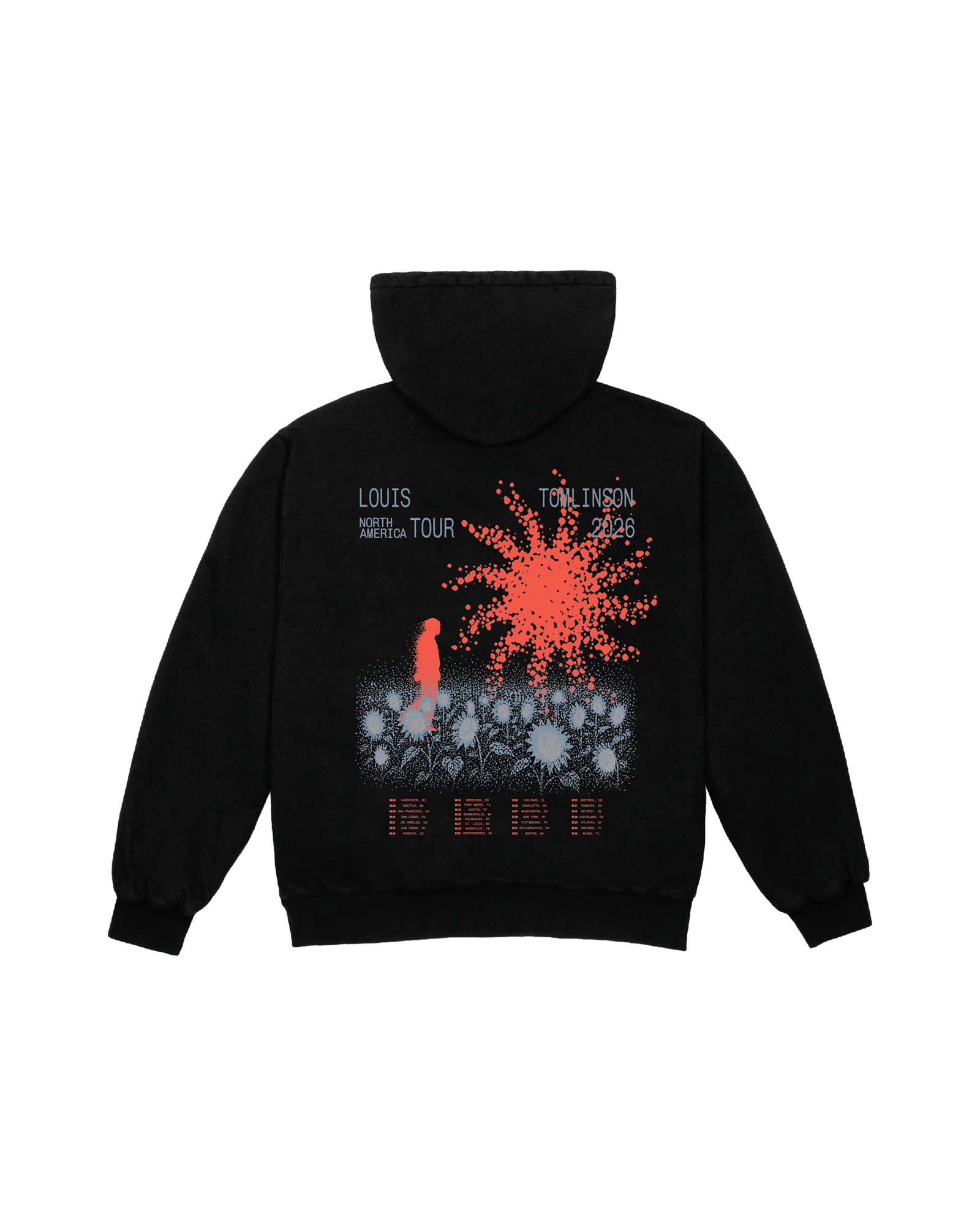 How Did We Get Here? North America Tour | Black Zip Hoodie