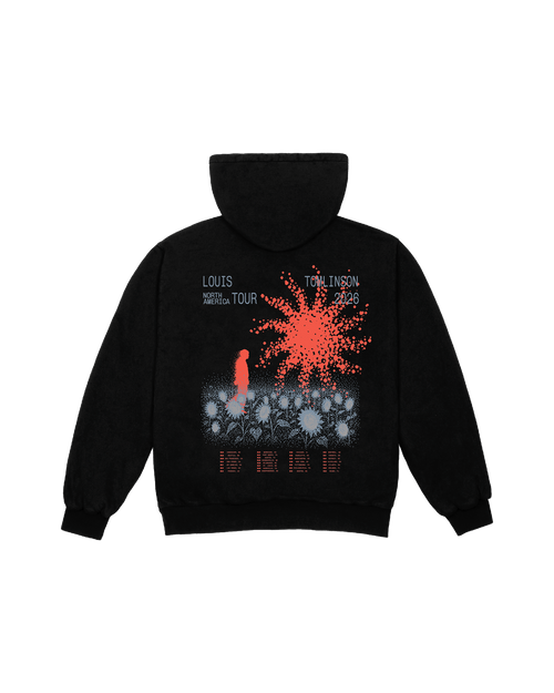 How Did We Get Here? North America Tour | Black Zip Hoodie – Louis