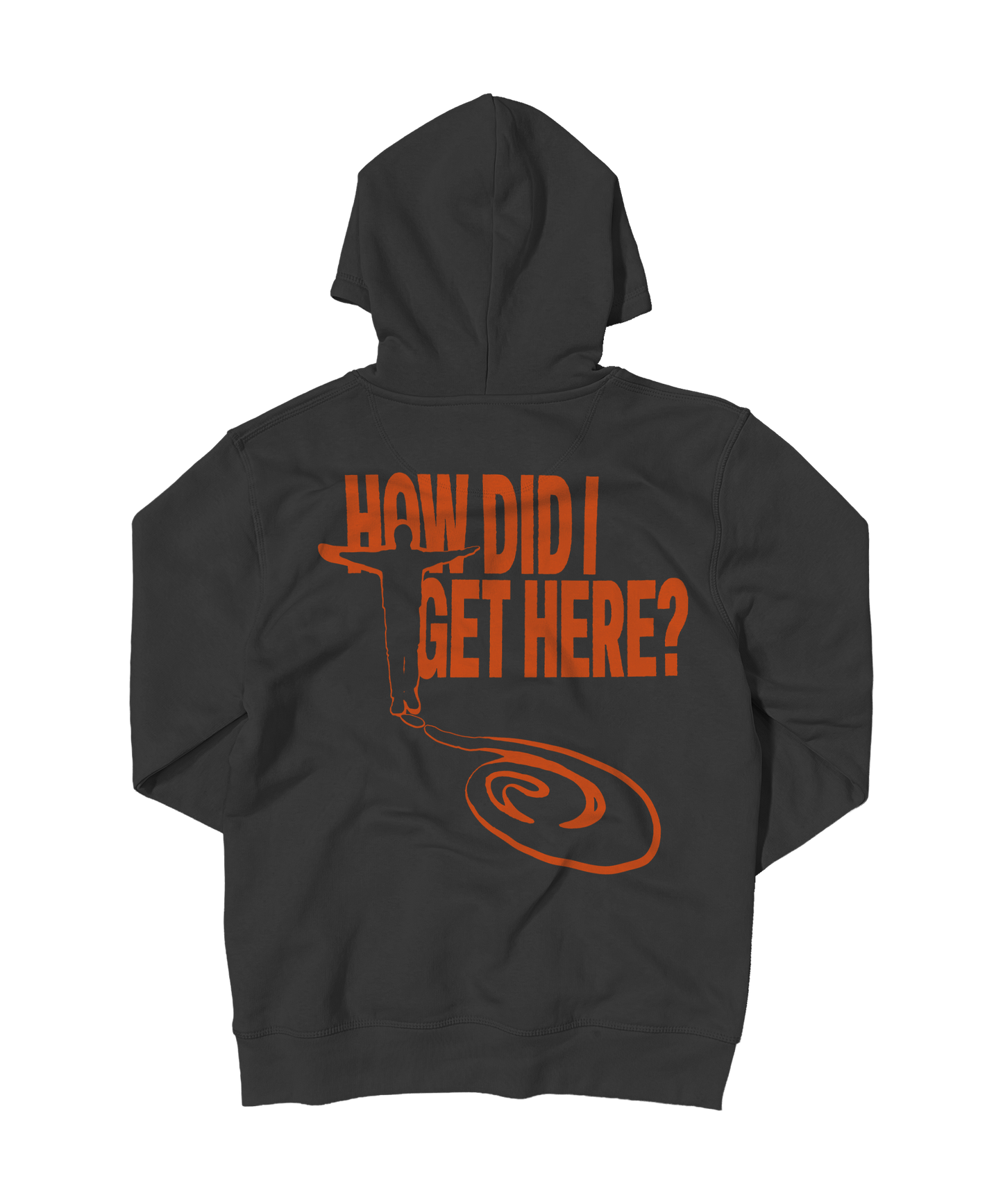 How Did I Get Here? Racket NYC | Black Hoodie