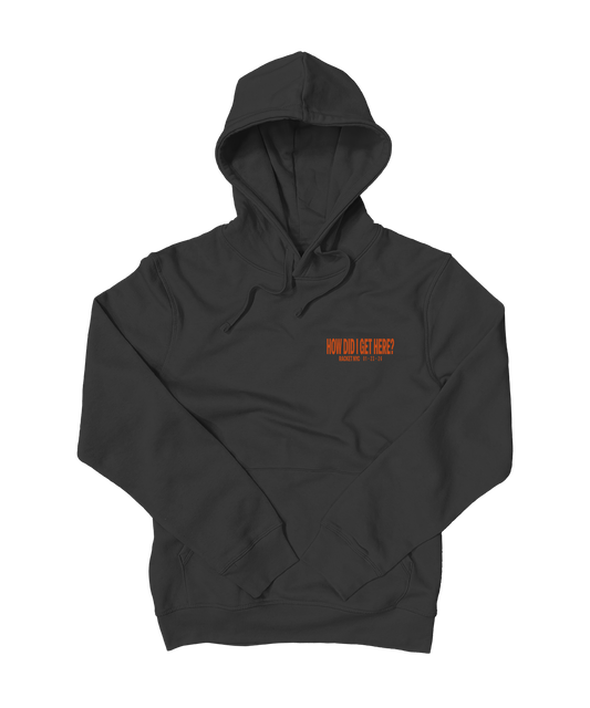 How Did I Get Here? Racket NYC | Black Hoodie